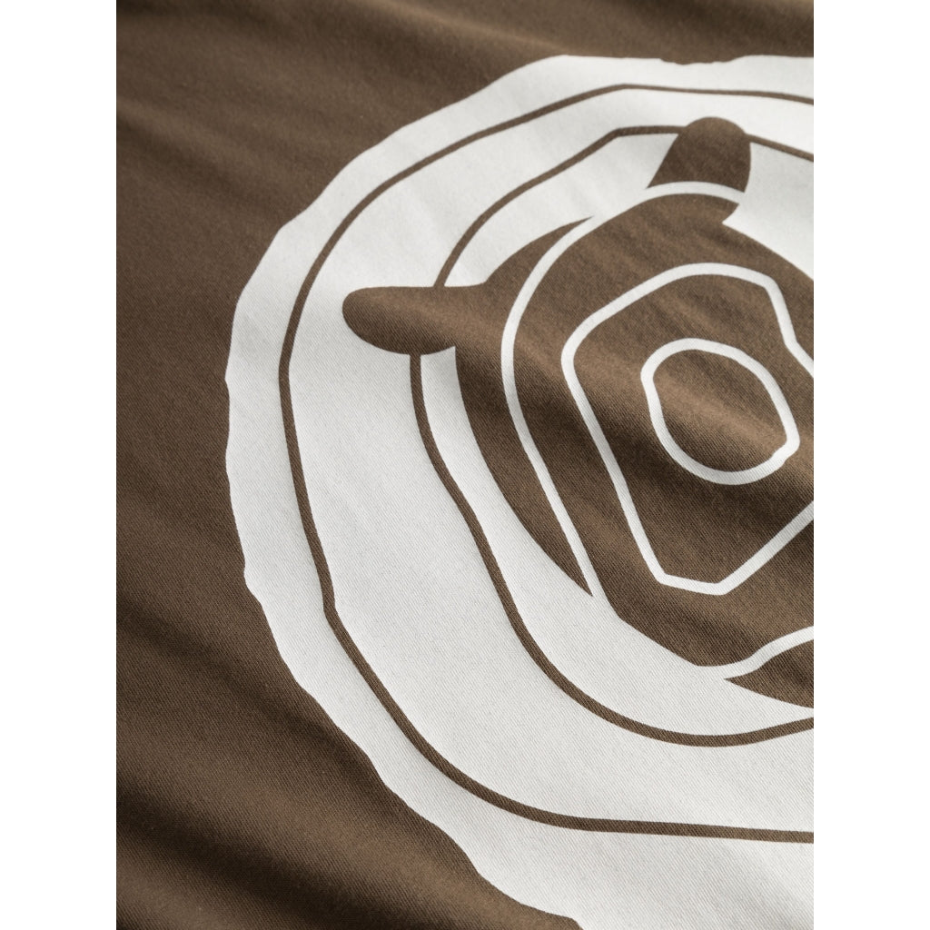 T-Shirt WOOD PRINT aus Bio-Baumwolle