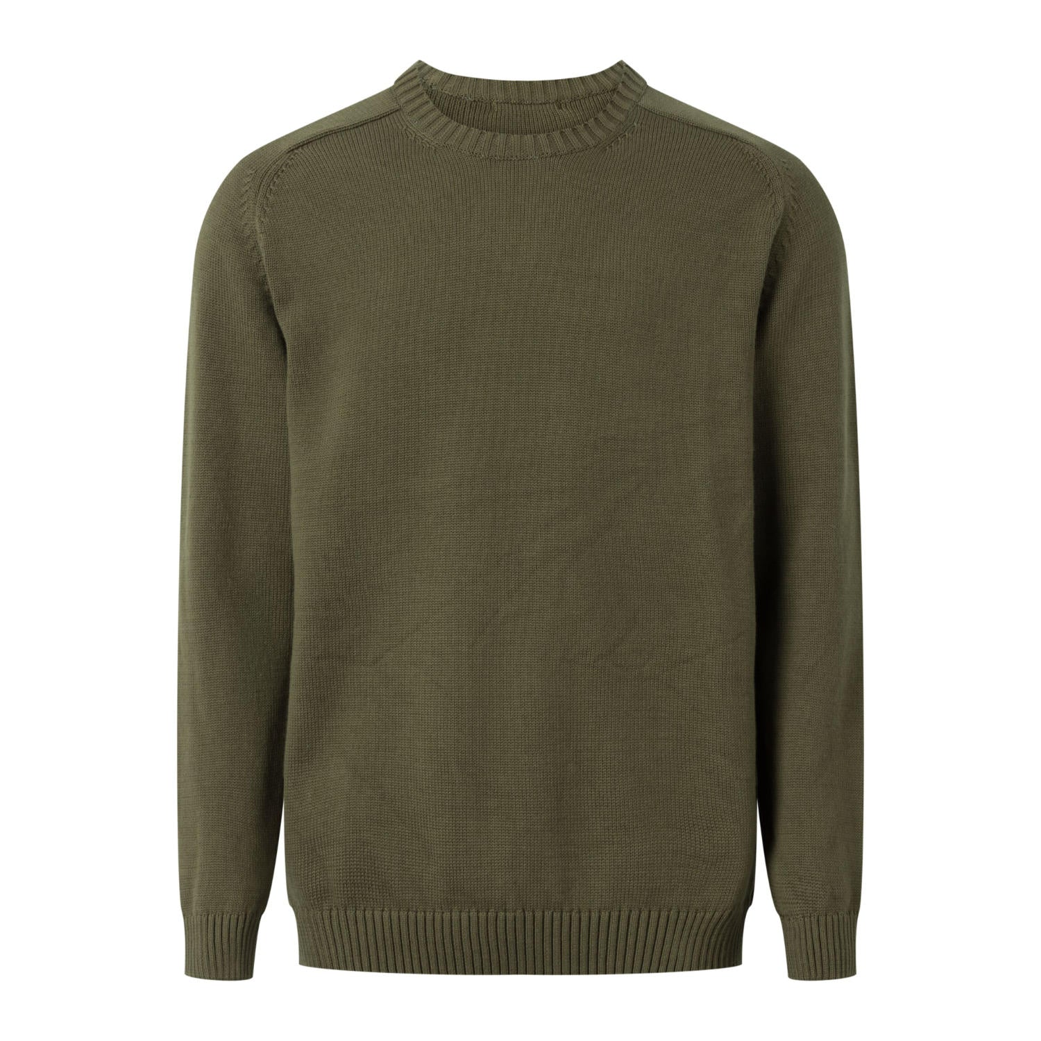 Strickpullover CREW NECK aus Bio-Baumwolle