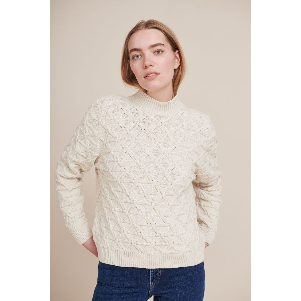 Strickpullover MIRA aus Bio-Baumwolle