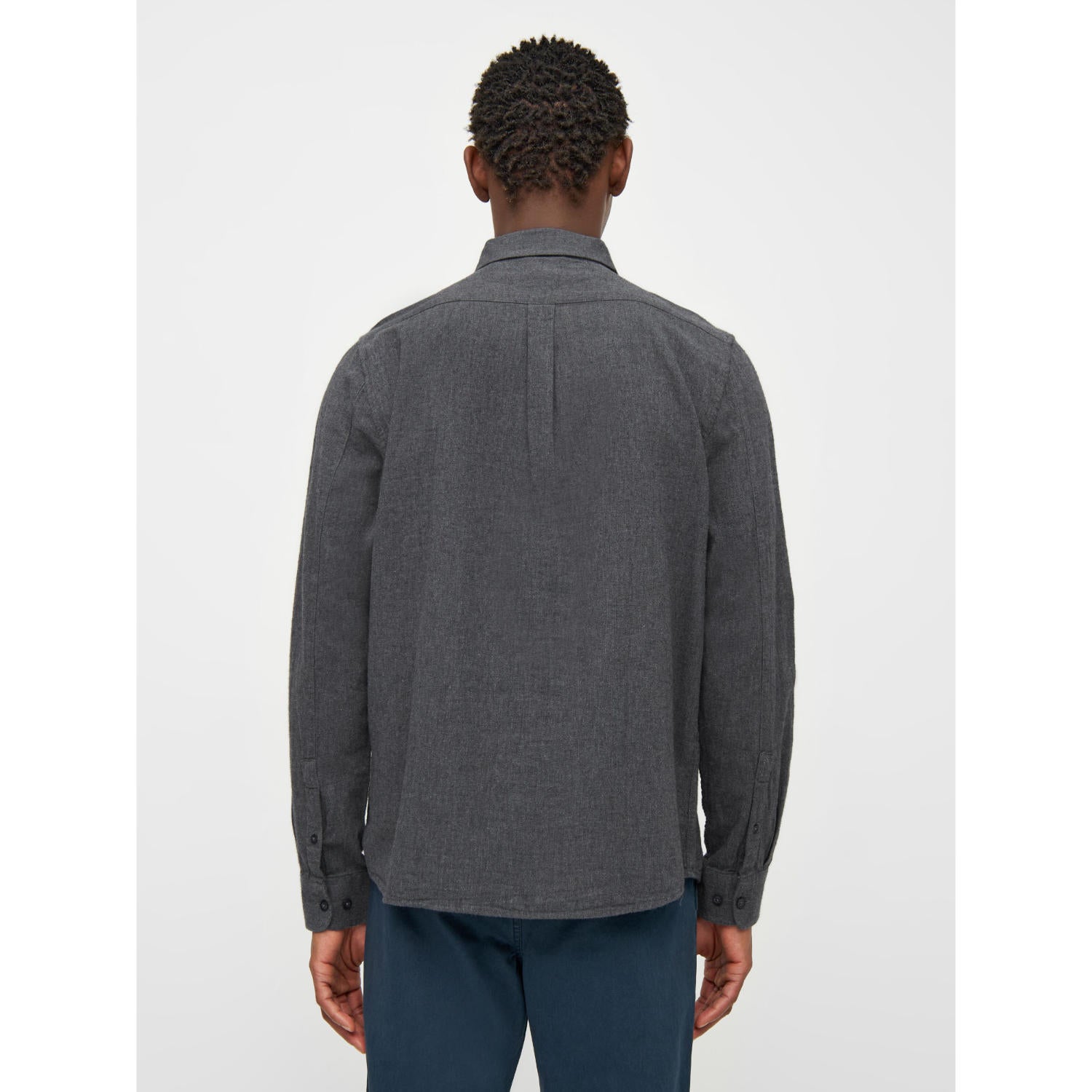 Flanell-Hemd MELANGE aus Bio-Baumwolle