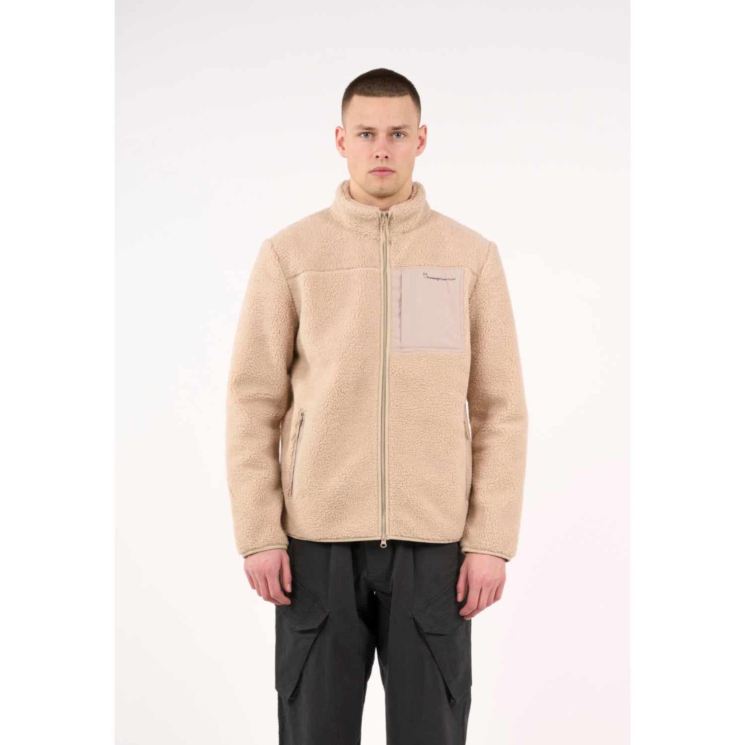 Teddy Fleece Jacke ZIP SWEAT aus recyceltem Polyester