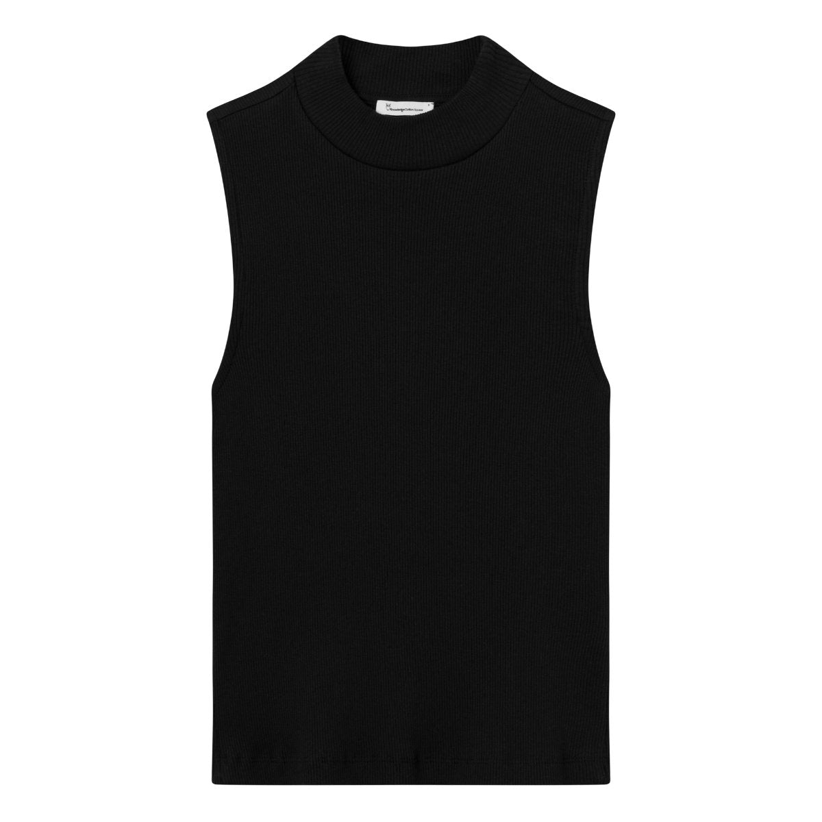 Ripptop HIGH NECK aus Bio-Baumwolle