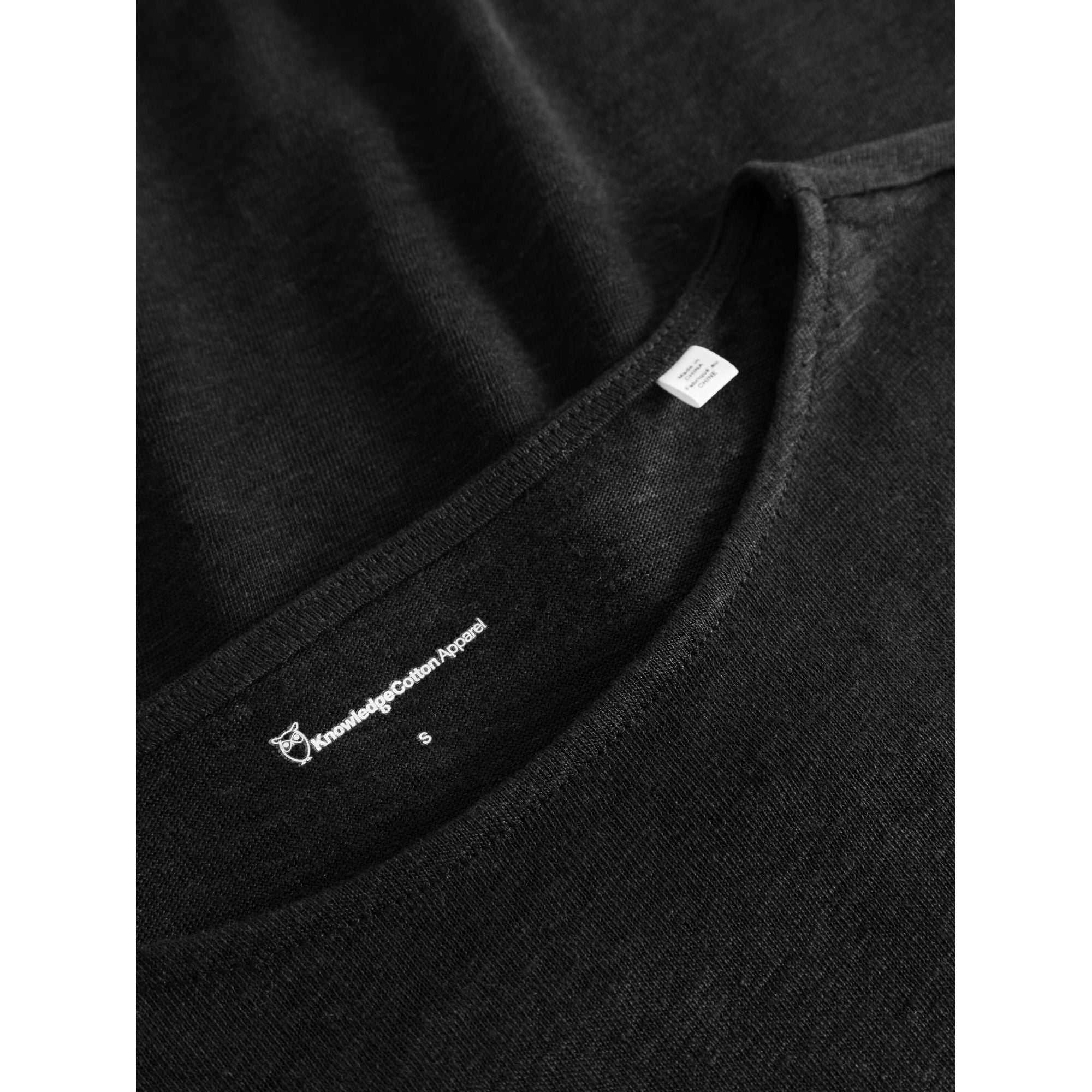 T-Shirt LOOSE FOLD UP aus Bio-Leinen