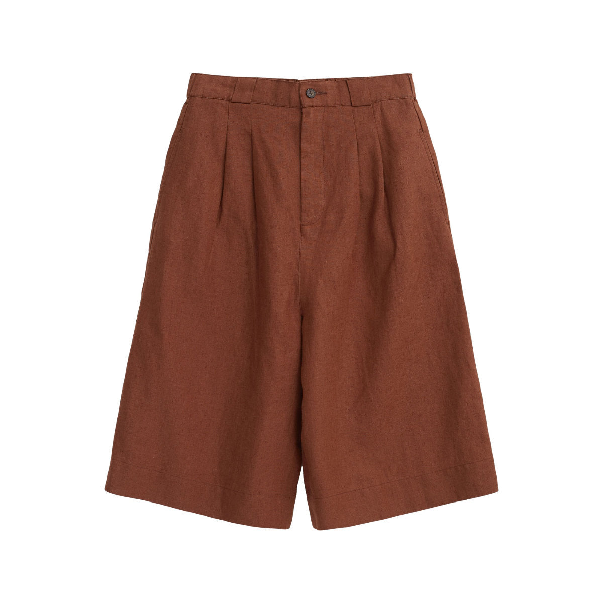 High-Waist Culotte EVE aus Bio-Leinen