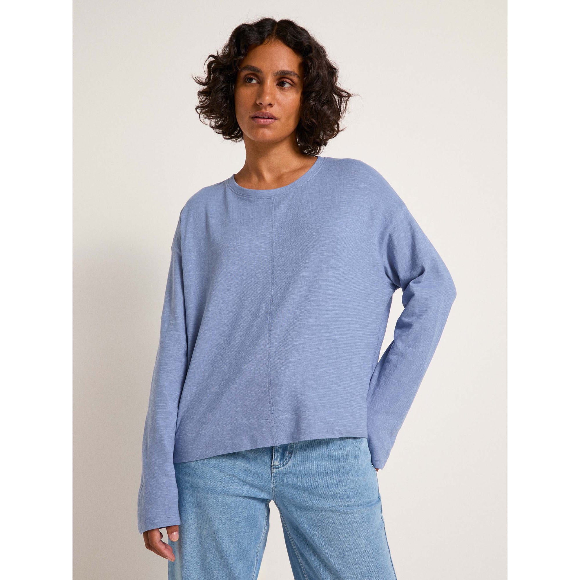 Rundhalsshirt LOOSE FIT aus Bio-Baumwolle