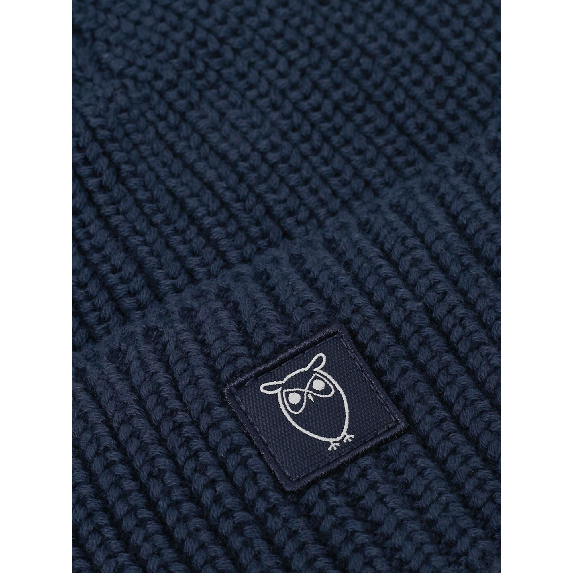 Strickmütze RIB HAT LEAF aus Bio-Baumwolle