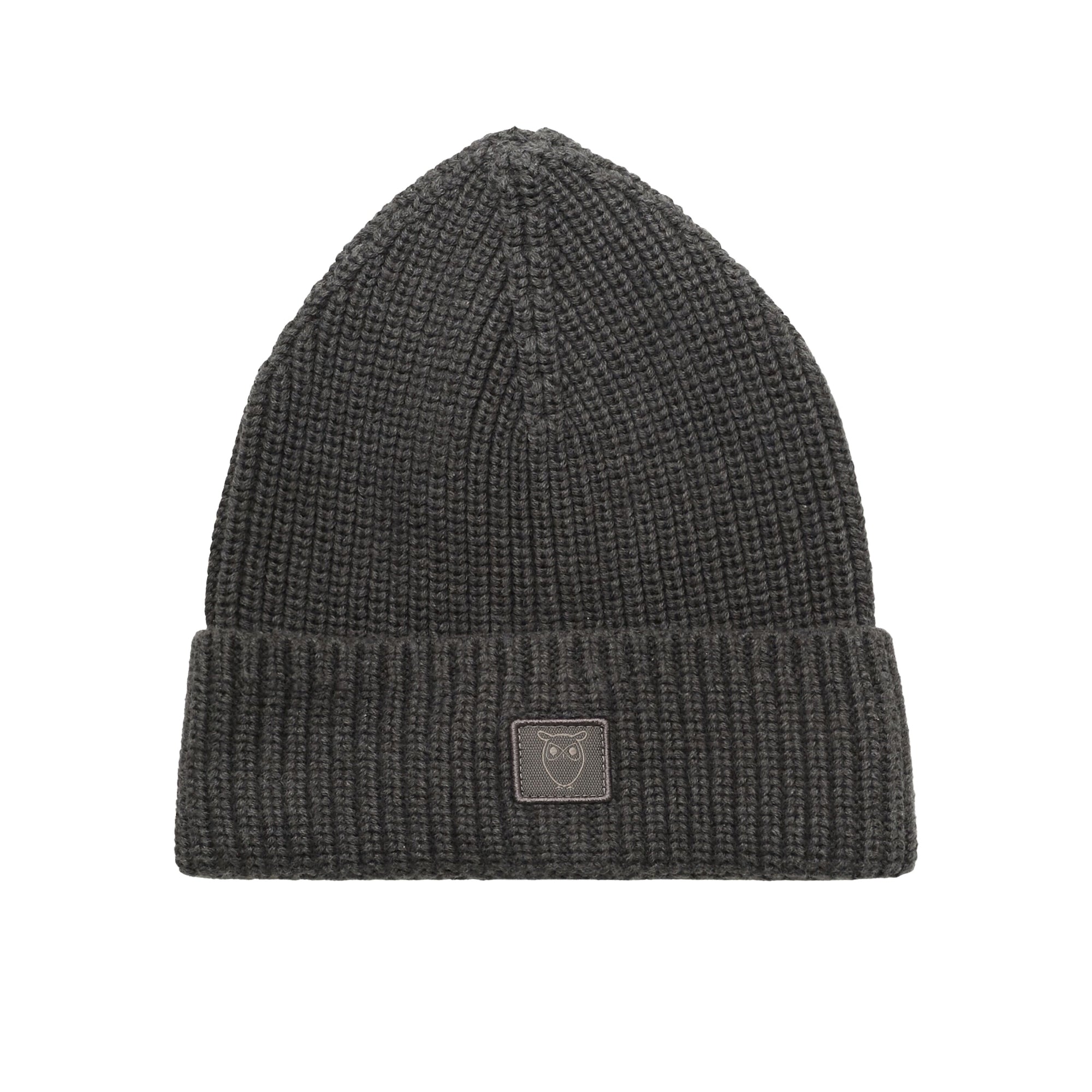 Strickmütze RIB HAT LEAF aus Bio-Baumwolle
