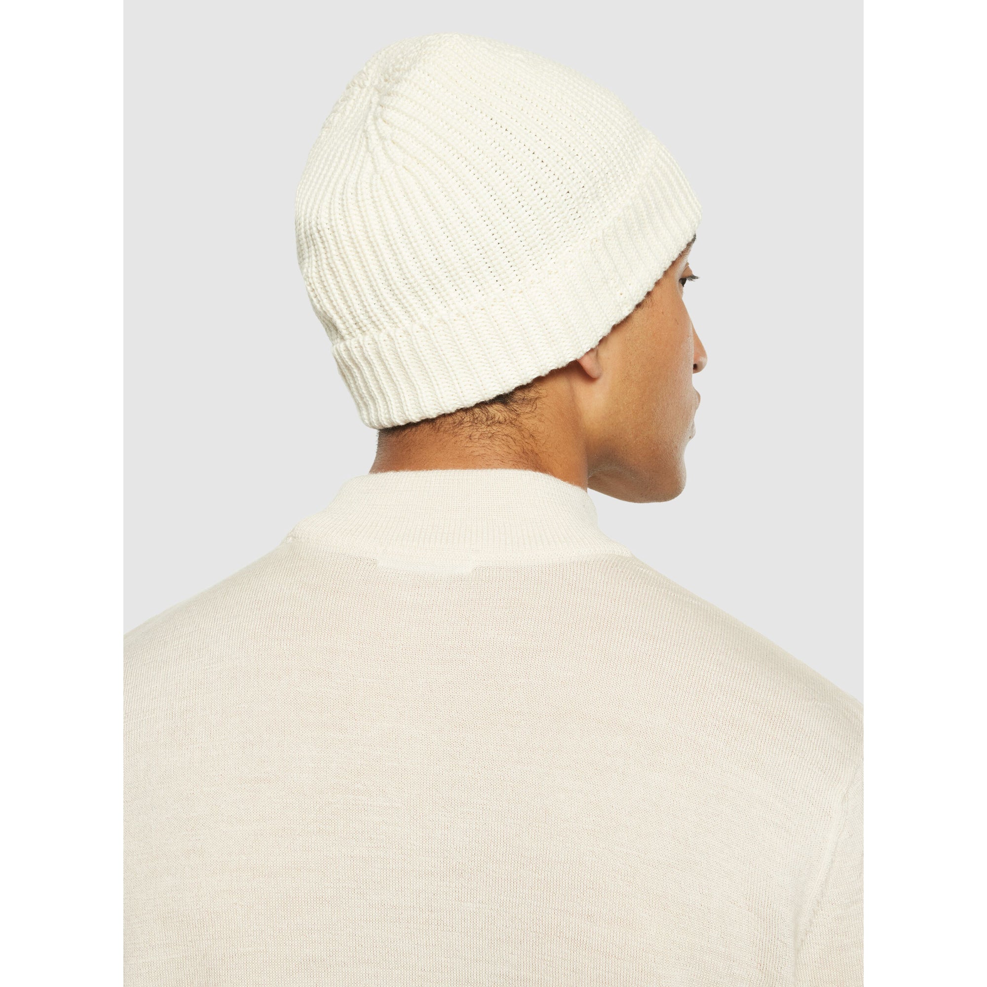 Strickmütze RIB HAT LEAF aus Bio-Baumwolle
