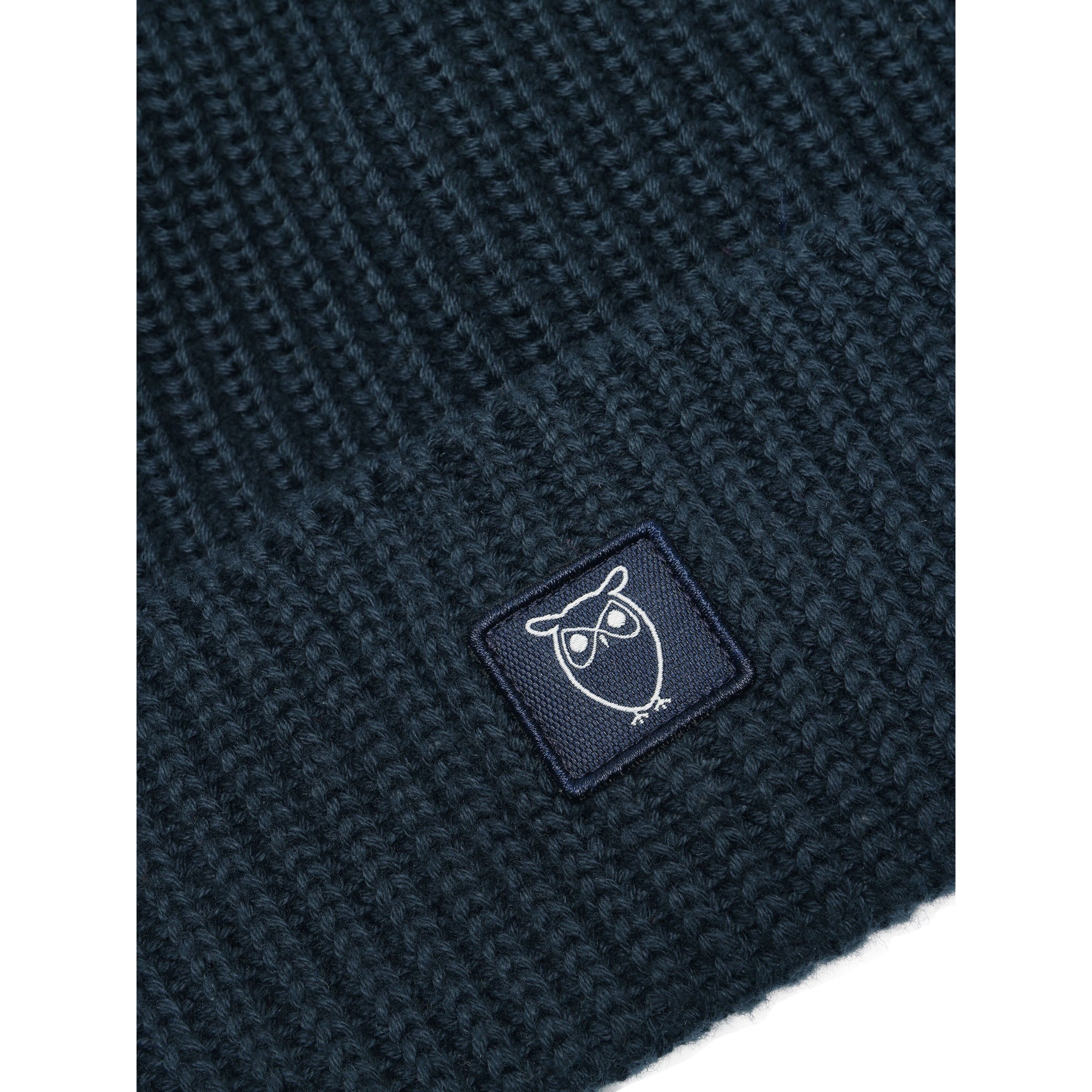 Strickmütze RIB HAT LEAF aus Bio-Baumwolle