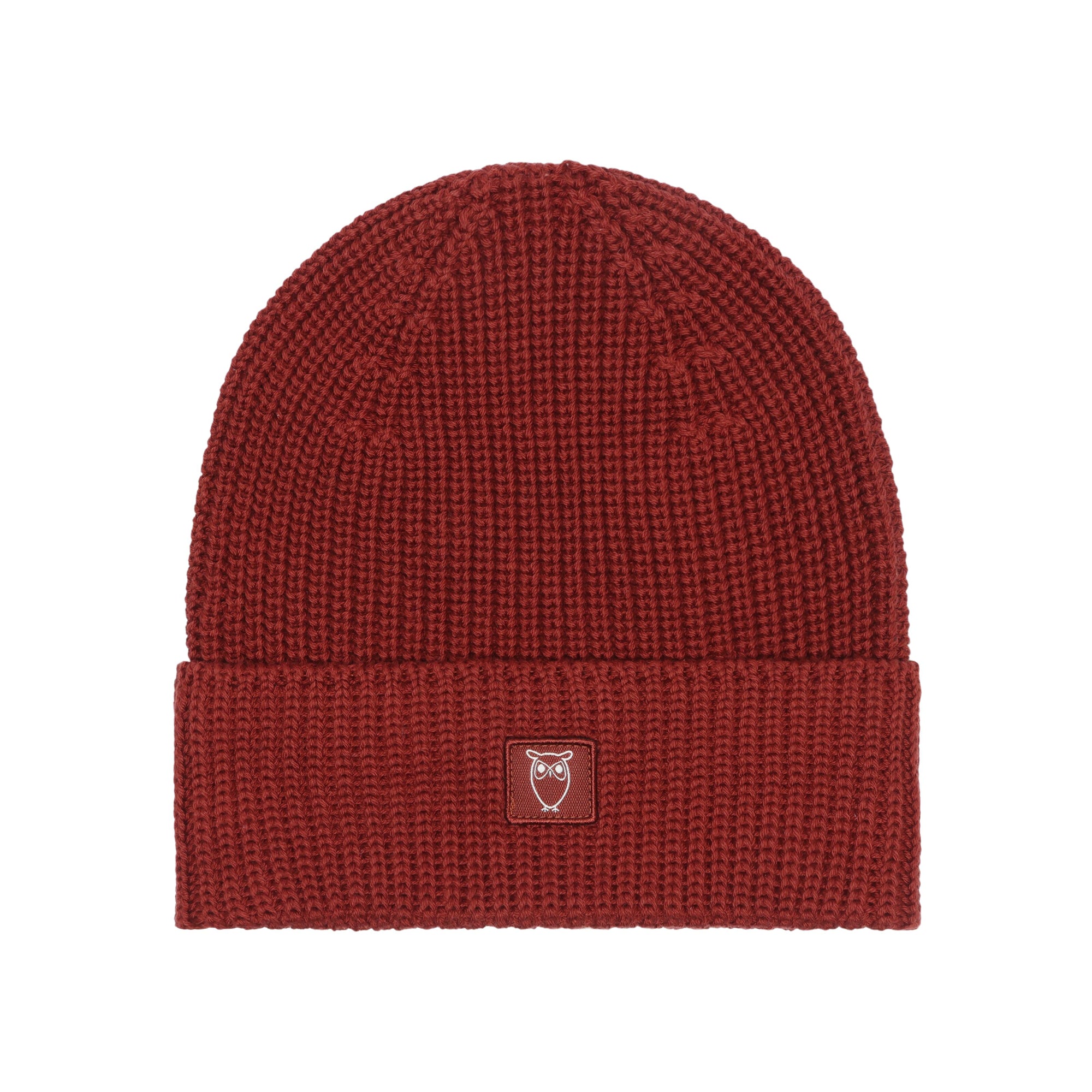Strickmütze RIB HAT LEAF aus Bio-Baumwolle