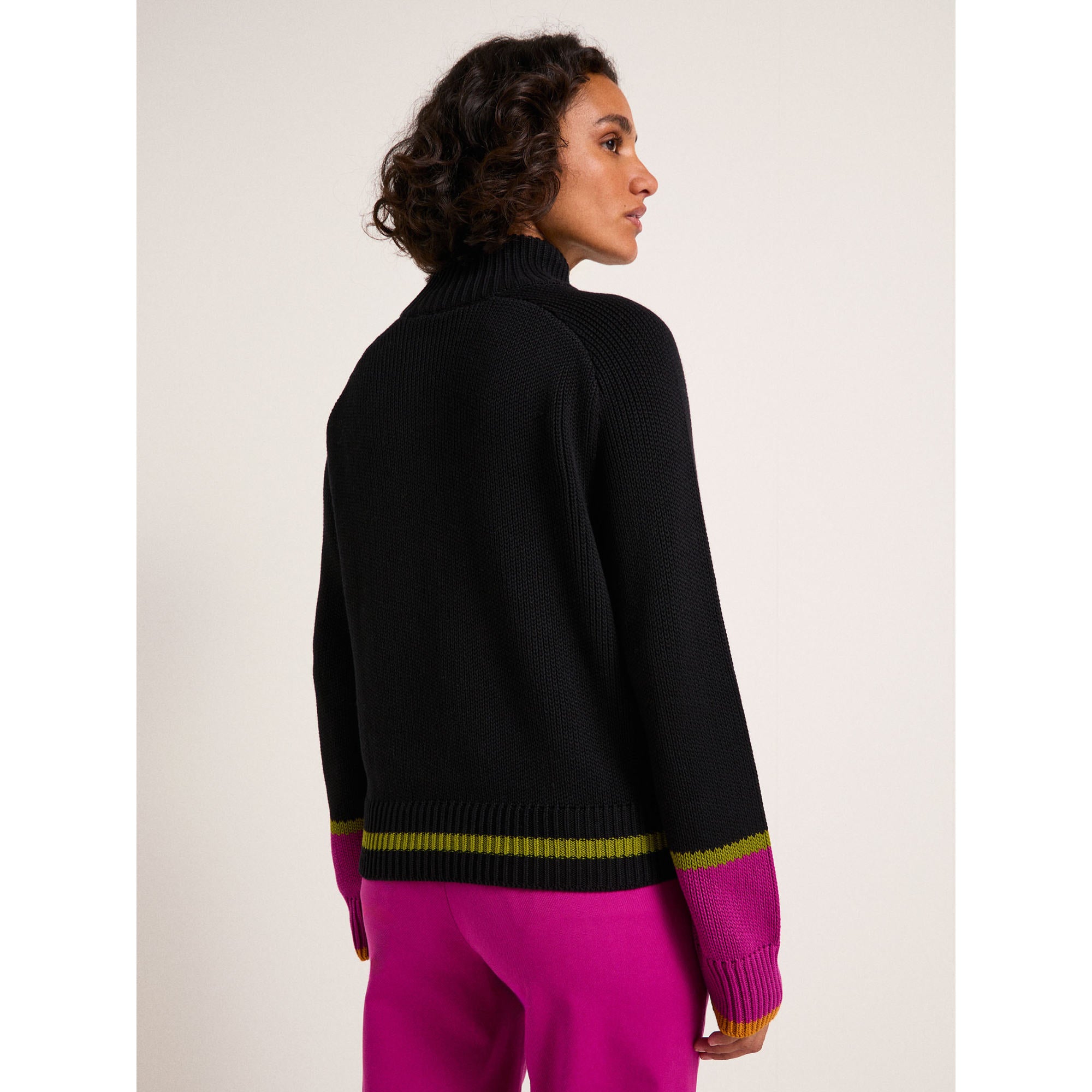 Pullover COLOURBLOCK aus Bio-Baumwolle