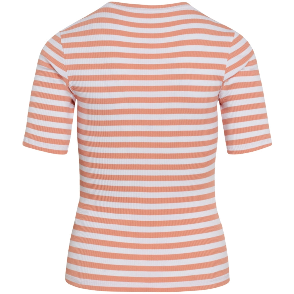 Halbarm-Shirt Canna Gestreift