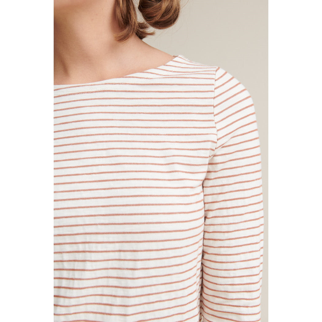 Shirt SAGA mit Streifen aus Bio-Baumwolle