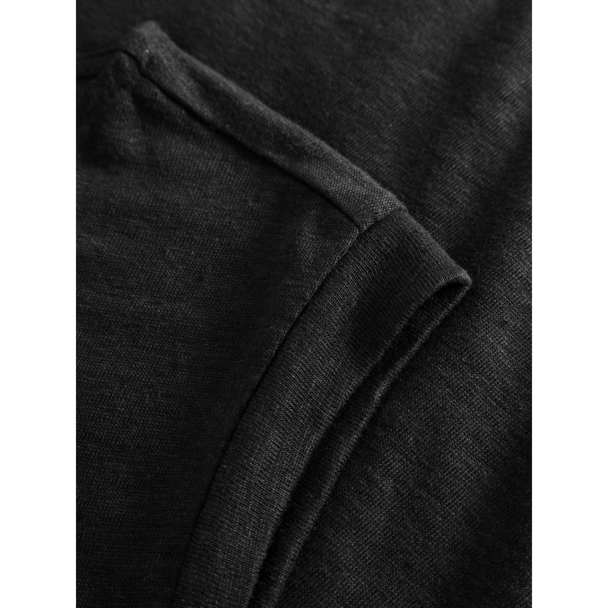 T-Shirt LOOSE FOLD UP aus Bio-Leinen