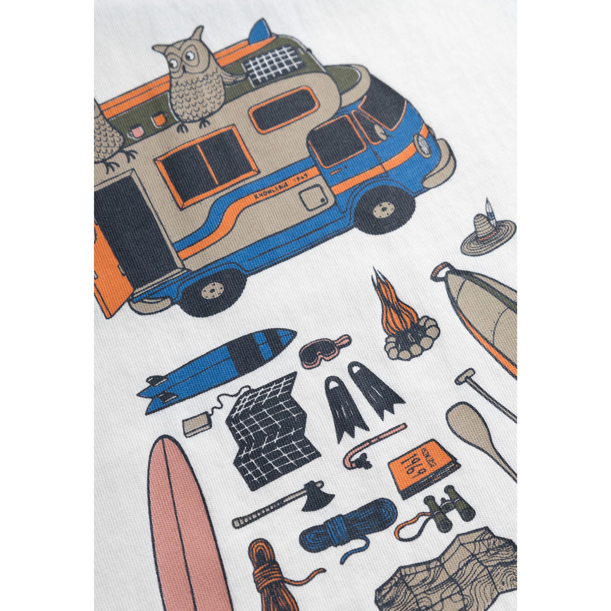 Kids Langarmshirt ROAD TRIP aus Bio-Baumwolle