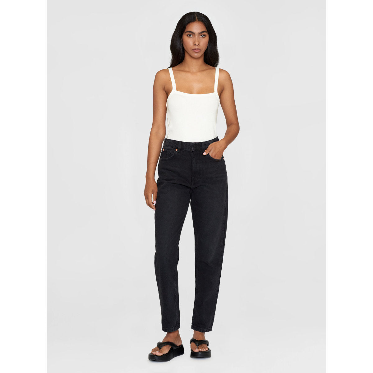 Trägertop RIB STRAB aus Bio-Baumwolle