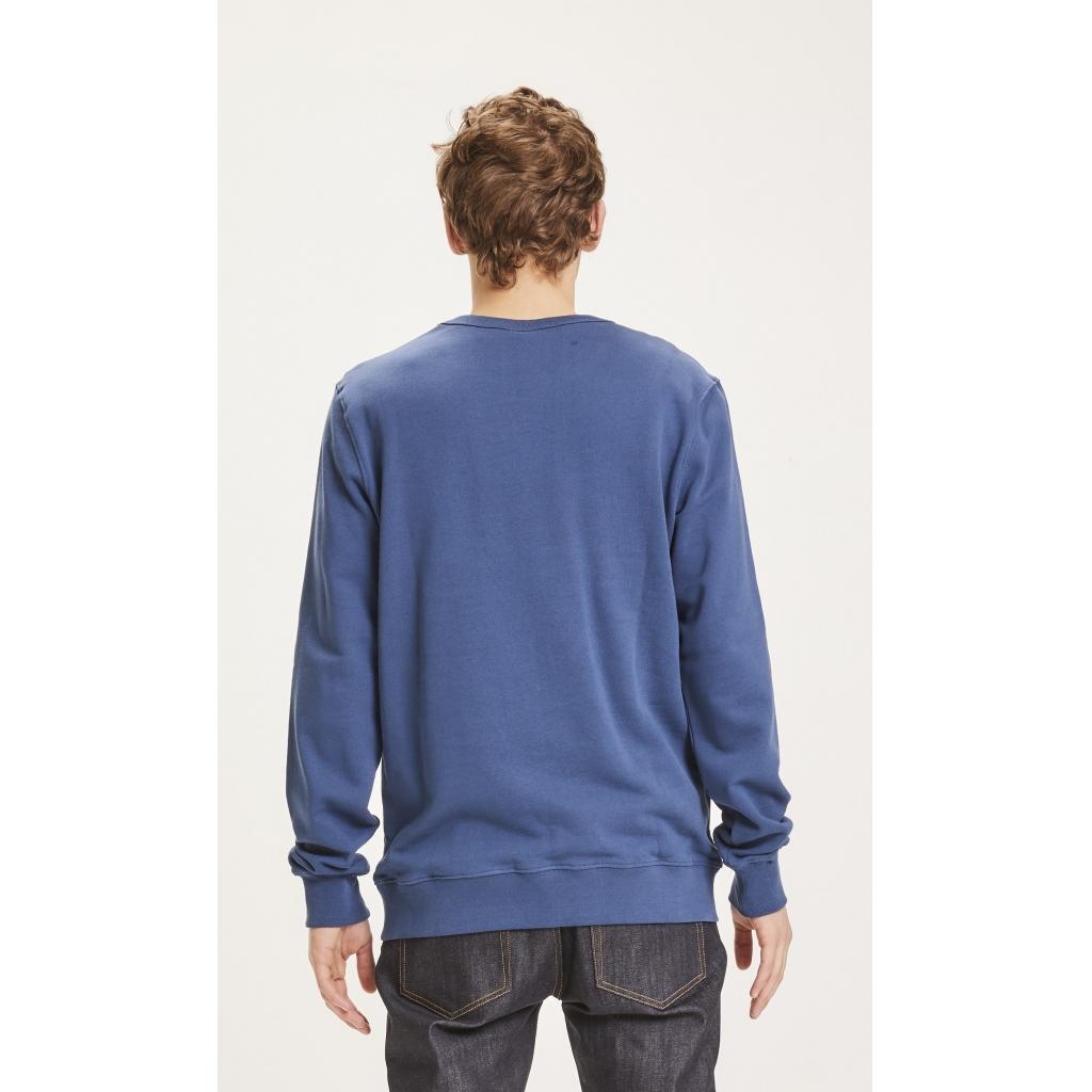 Sweat-Pullover ELM mit Badge aus Bio-Baumwolle