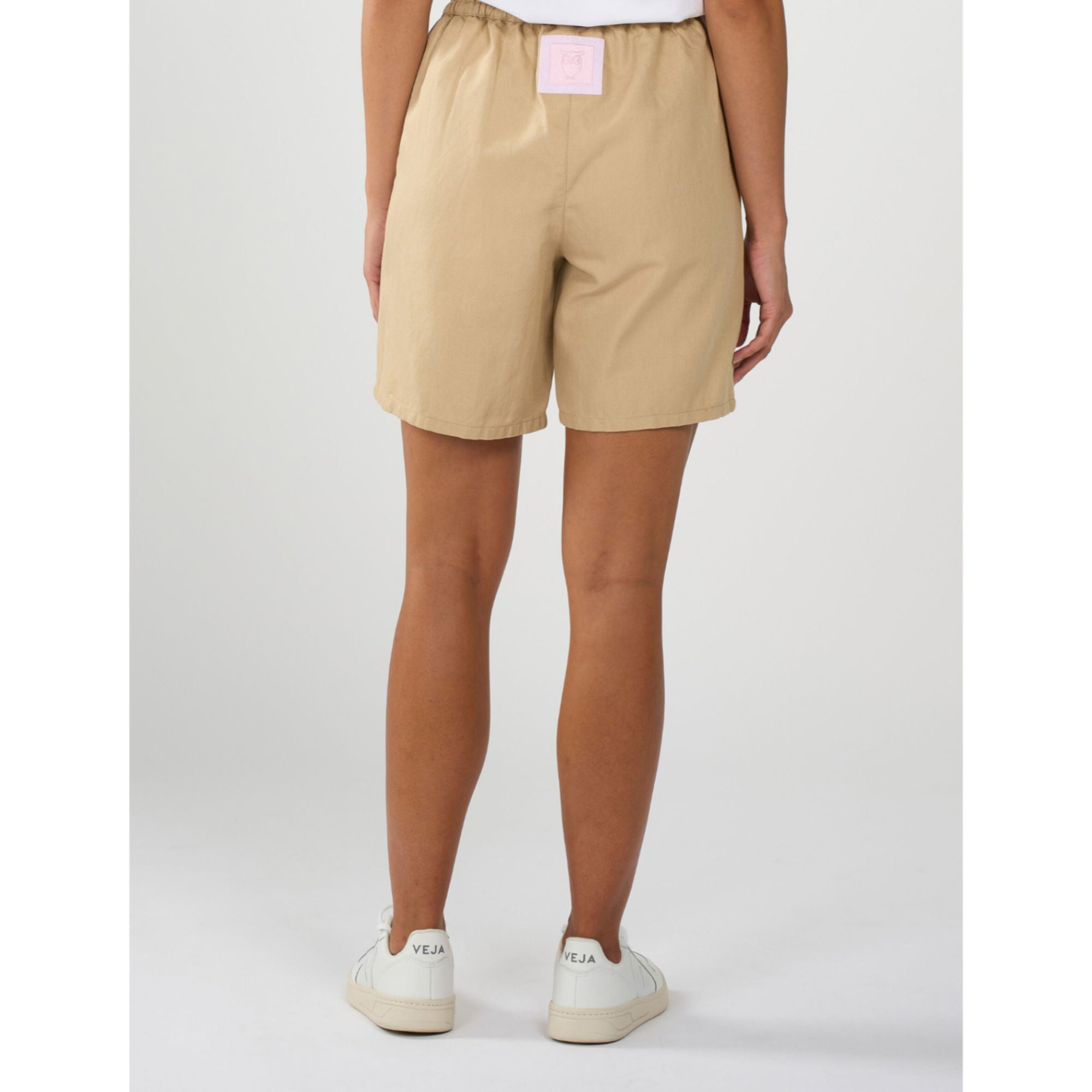 Shorts aus Bio-Baumwolle und Bio-Leinen