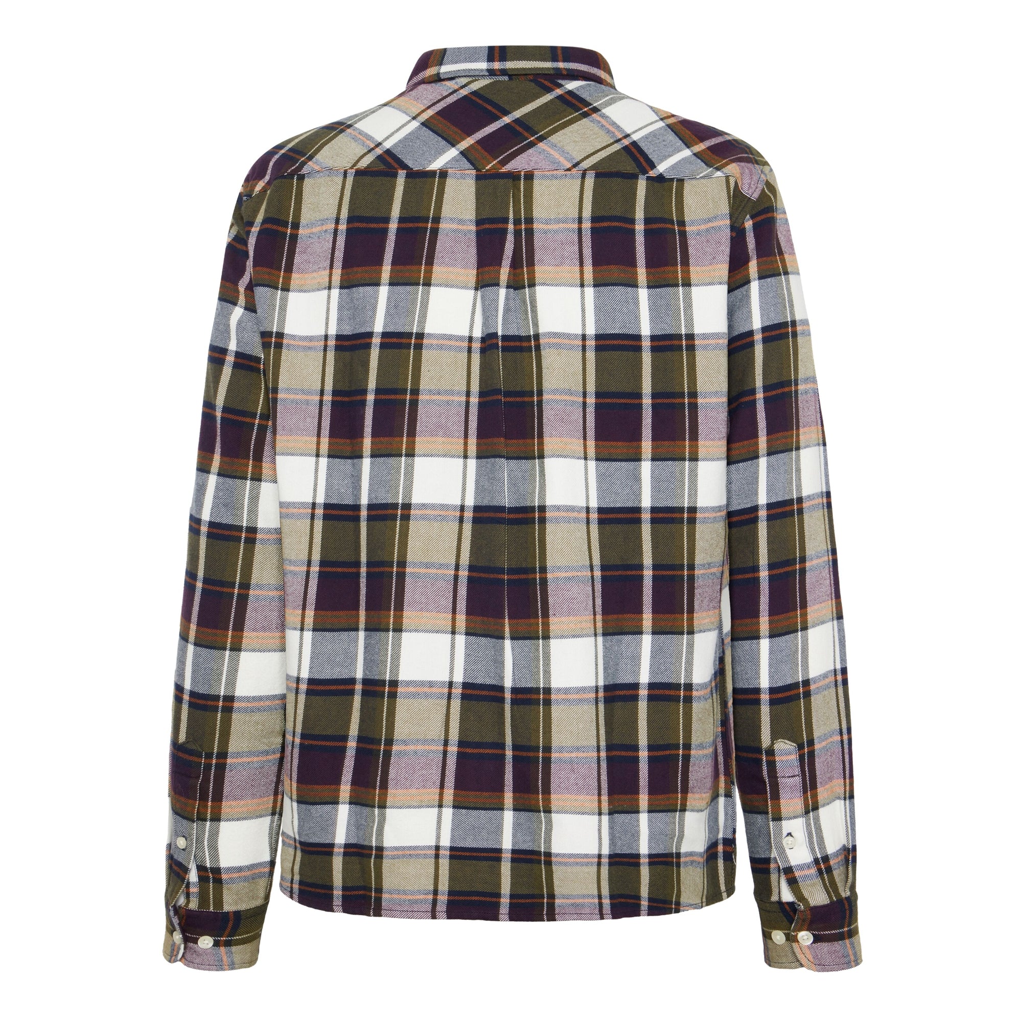 Kariertes Hemd CHECKERED SHIRT Flanell aus Bio-Baumwolle