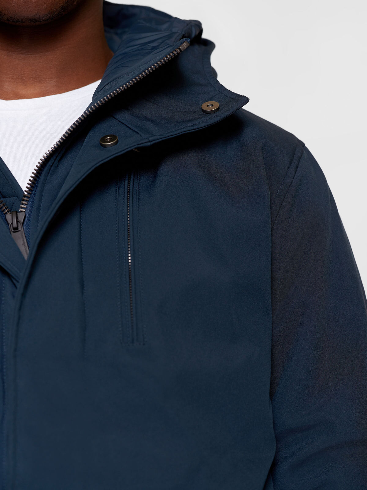 Langer Parka CLIMATE SHELL aus recyceltem Polyester - wasserdicht und atmungsaktiv