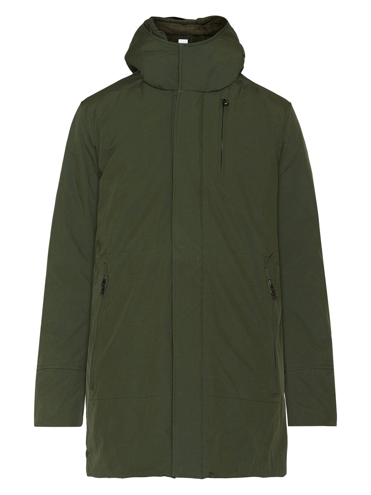 Langer Parka CLIMATE SHELL aus recyceltem Polyester - wasserdicht und atmungsaktiv