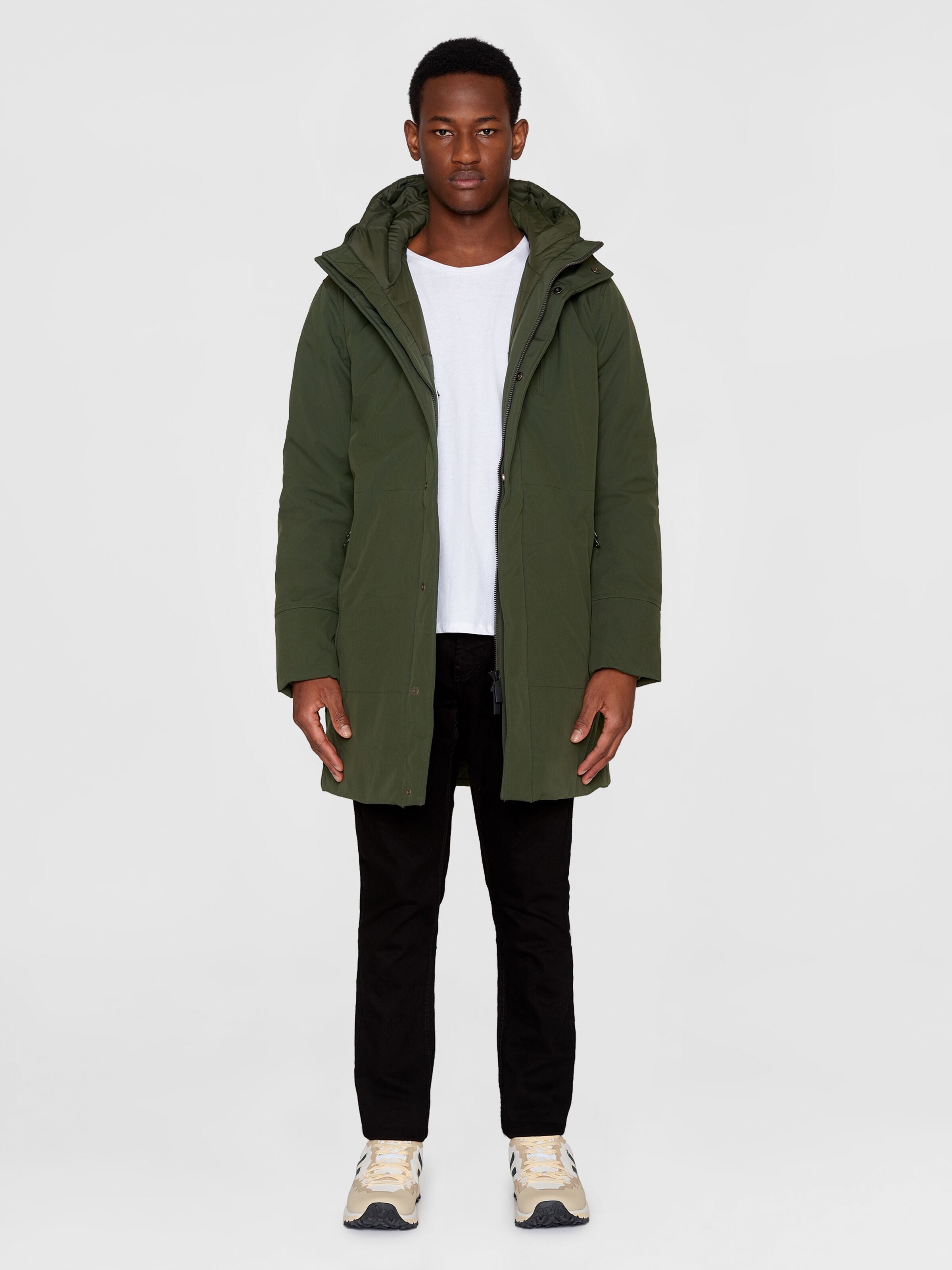 Langer Parka CLIMATE SHELL aus recyceltem Polyester - wasserdicht und atmungsaktiv
