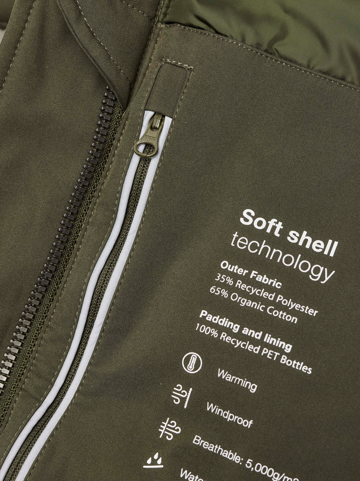 Langer Parka CLIMATE SHELL aus recyceltem Polyester - wasserdicht und atmungsaktiv