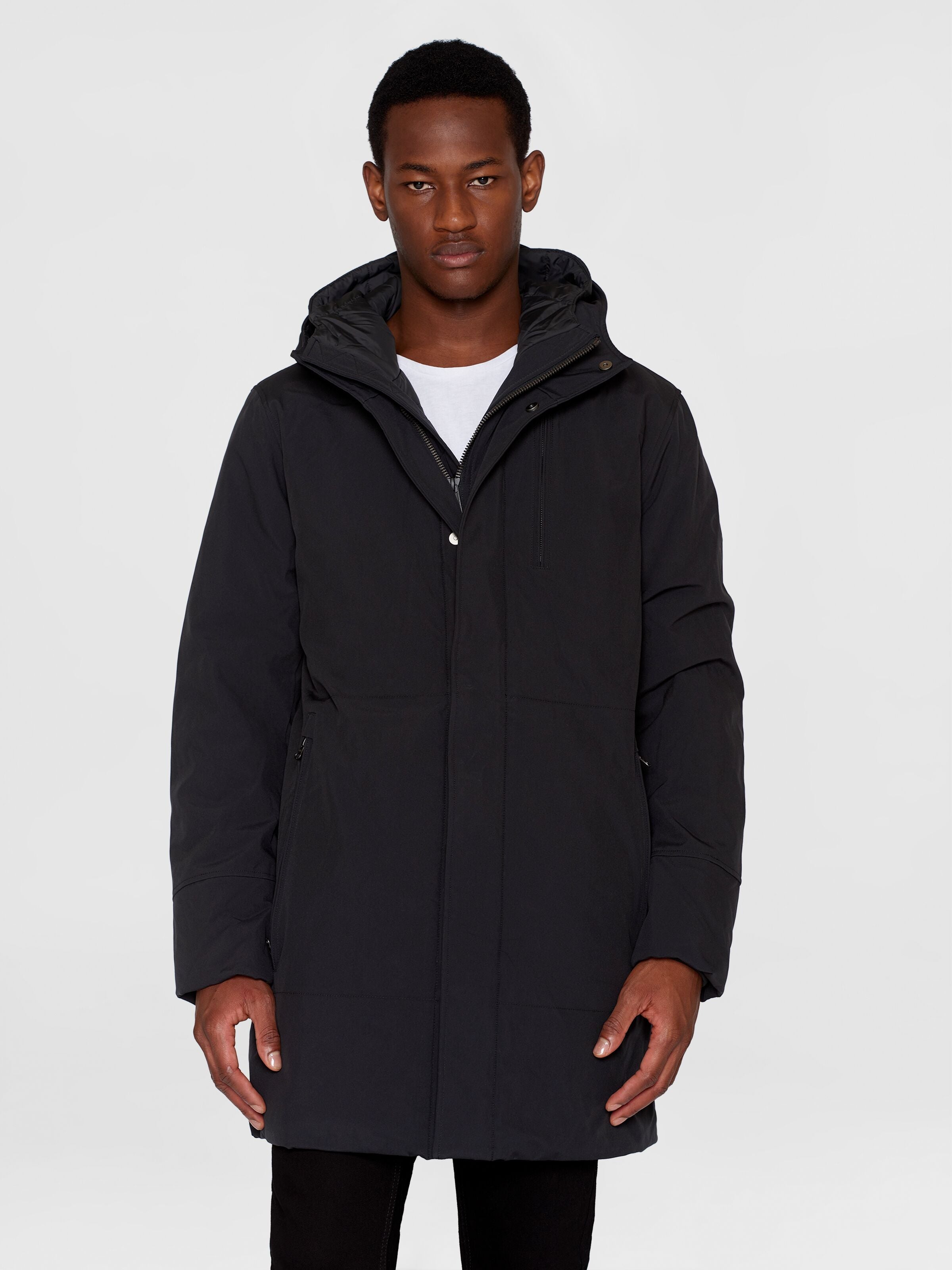 Langer Parka CLIMATE SHELL aus recyceltem Polyester - wasserdicht und atmungsaktiv