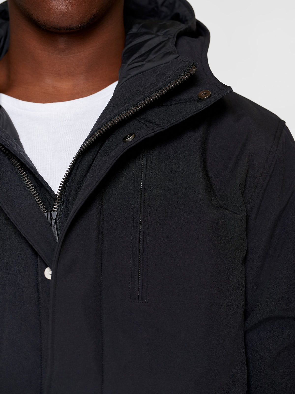 Langer Parka CLIMATE SHELL aus recyceltem Polyester - wasserdicht und atmungsaktiv