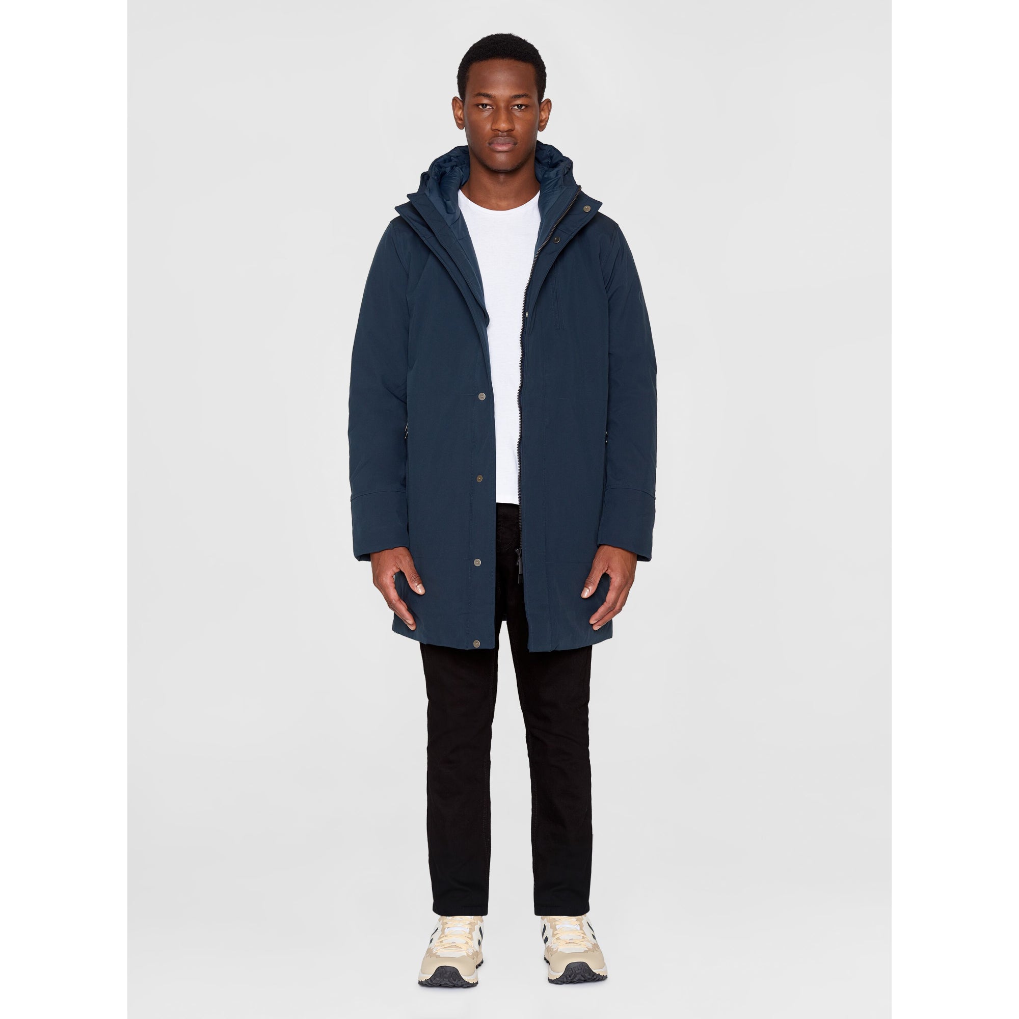 Langer Parka CLIMATE SHELL aus recyceltem Polyester - wasserdicht und atmungsaktiv