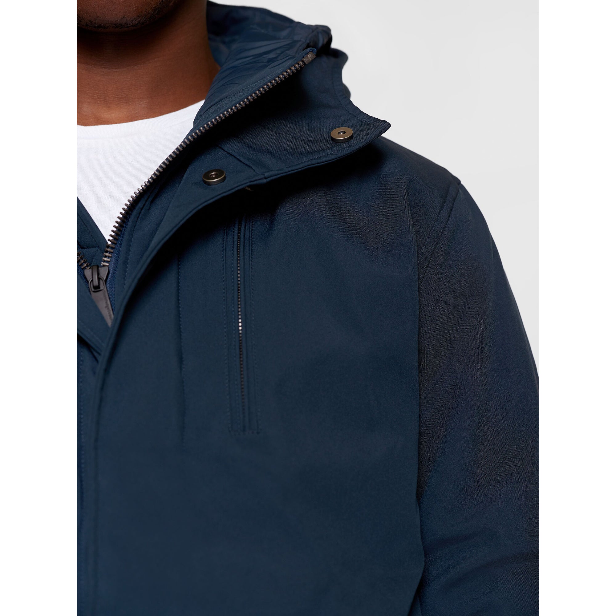 Langer Parka CLIMATE SHELL aus recyceltem Polyester - wasserdicht und atmungsaktiv