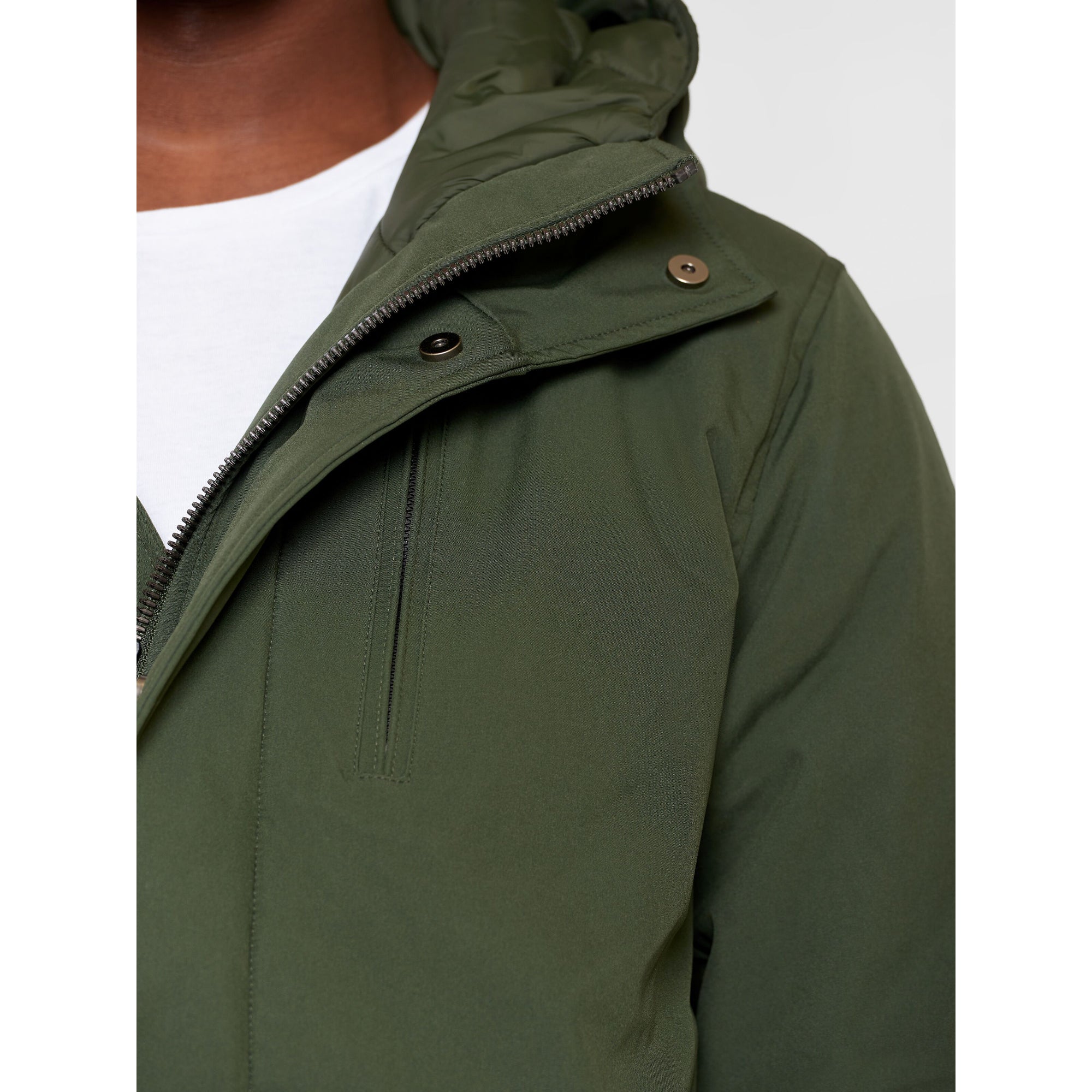 Langer Parka CLIMATE SHELL aus recyceltem Polyester - wasserdicht und atmungsaktiv