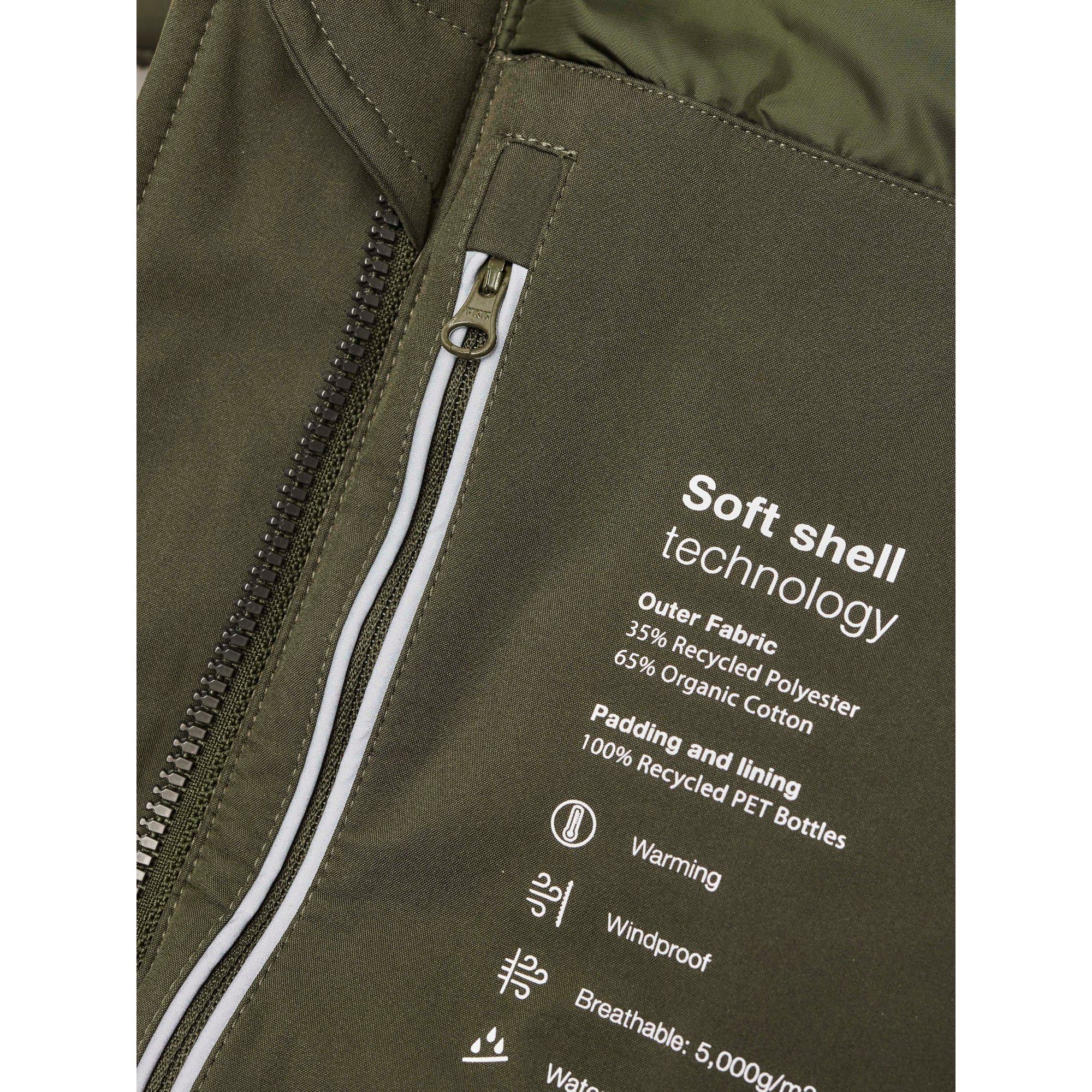 Langer Parka CLIMATE SHELL aus recyceltem Polyester - wasserdicht und atmungsaktiv