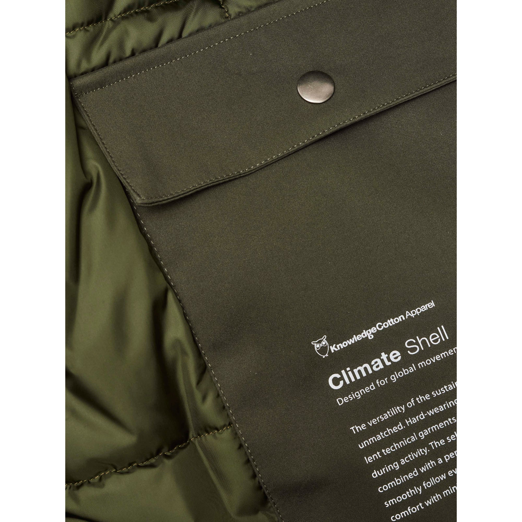 Langer Parka CLIMATE SHELL aus recyceltem Polyester - wasserdicht und atmungsaktiv