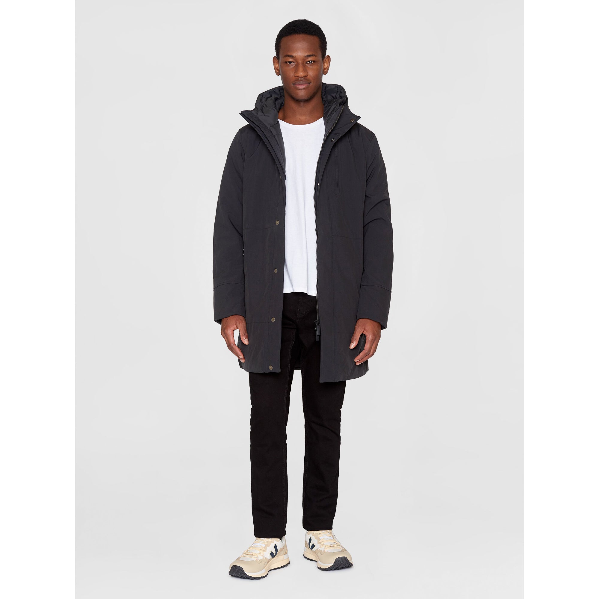Langer Parka CLIMATE SHELL aus recyceltem Polyester - wasserdicht und atmungsaktiv