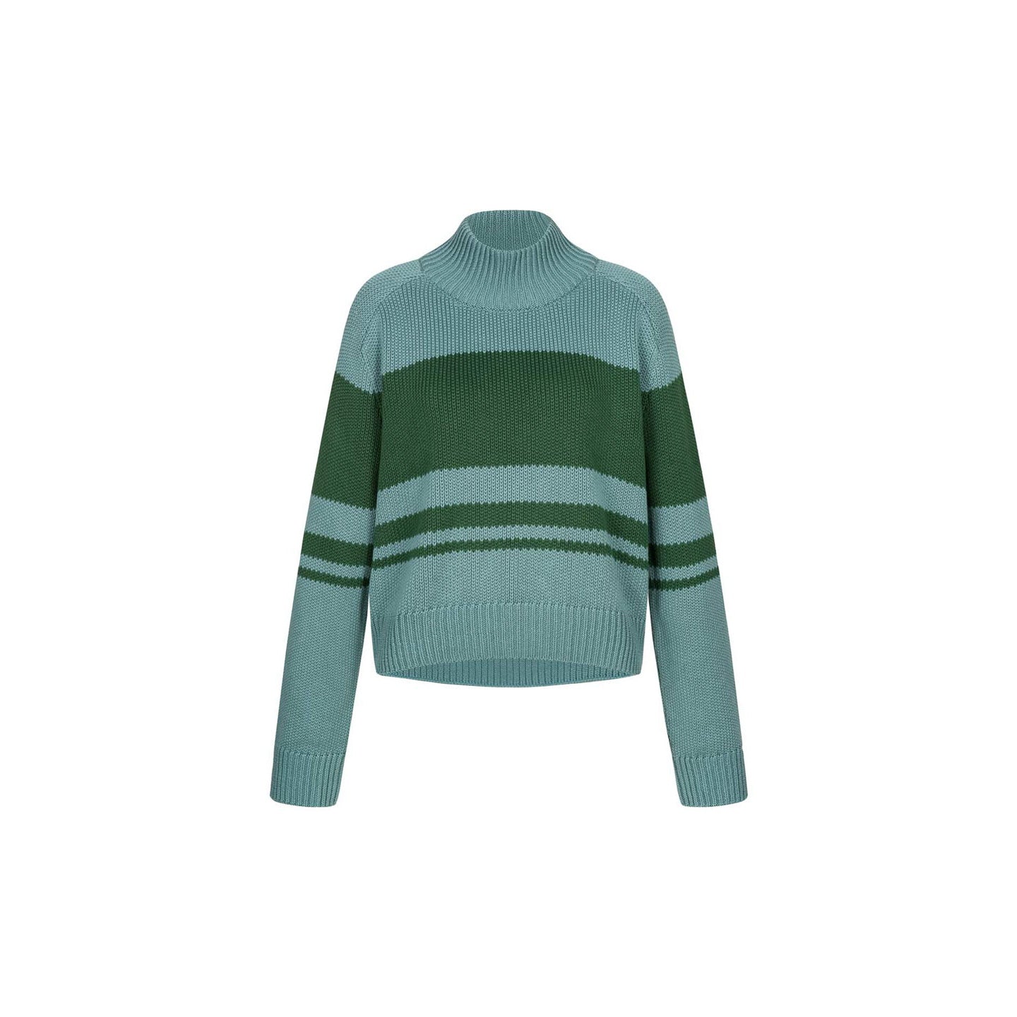 Colourblock Pullover aus Bio-Baumwolle