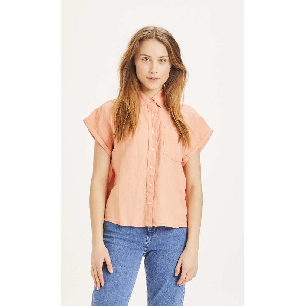 Bluse ASTER aus Leinen