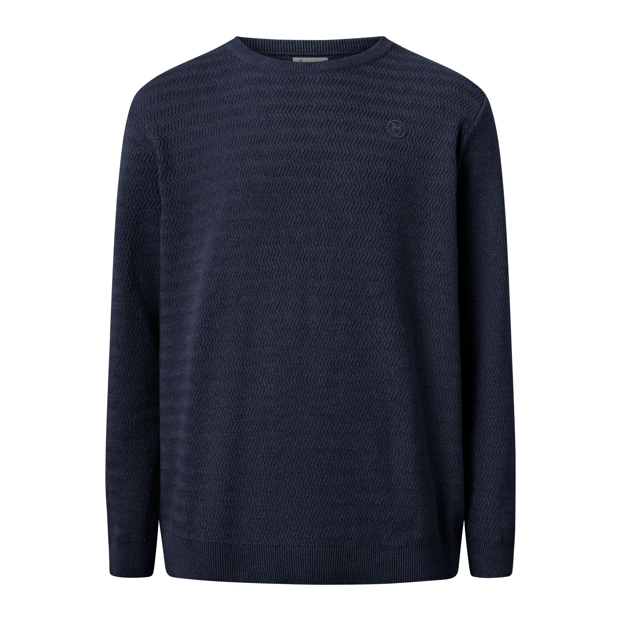 Strickpullover ZIG-ZAG aus Bio-Baumwolle
