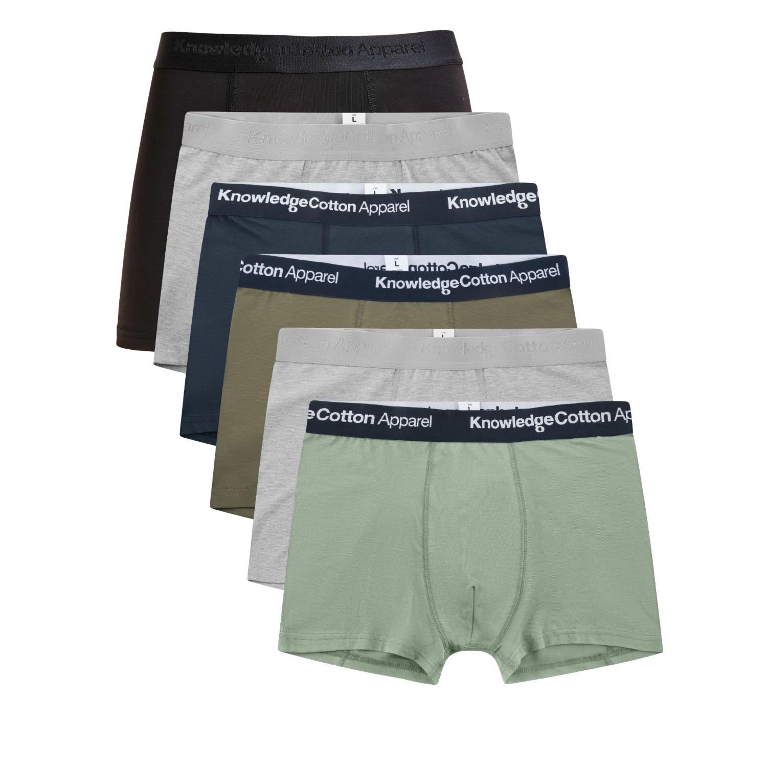 6-Pack Boxershorts MIXED aus Bio-Baumwolle