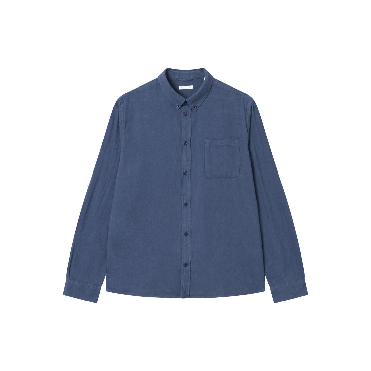 Flanell-Hemd MELANGE aus Bio-Baumwolle