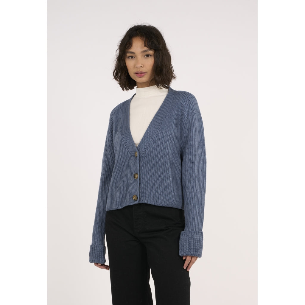 Strick-Cardigan OVERSIZED aus Bio-Baumwolle und Modal