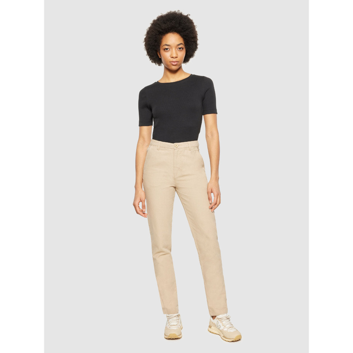 Halbarmshirt RIB T-SHIRT aus Bio-Baumwolle