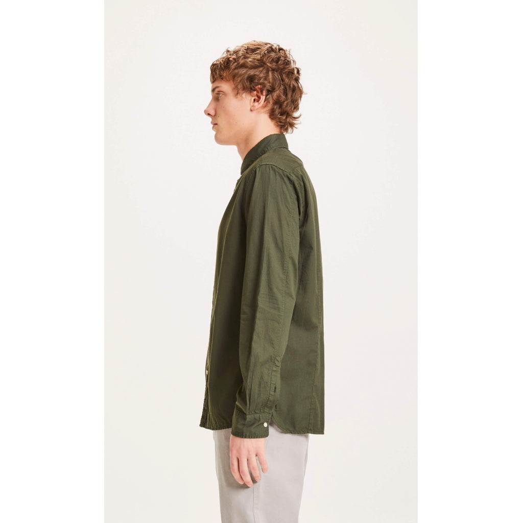 LARCH Casual Fit Cord Hemd GOTS/Vegan