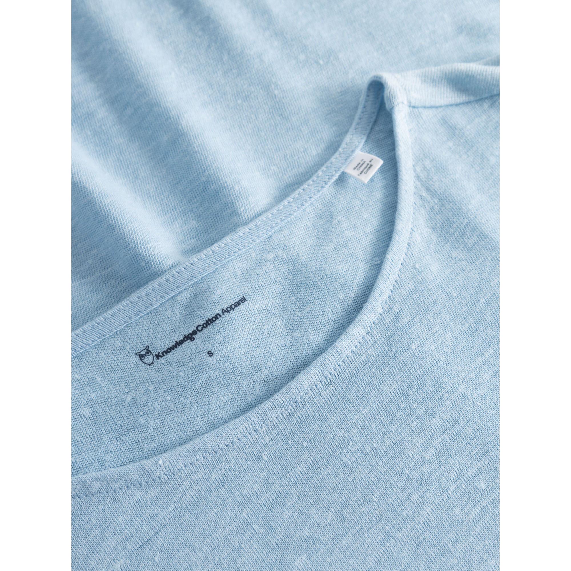 T-Shirt LOOSE FOLD UP aus Bio-Leinen