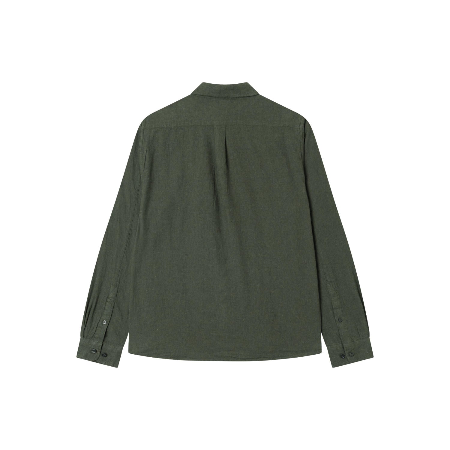 Flanell-Hemd MELANGE aus Bio-Baumwolle