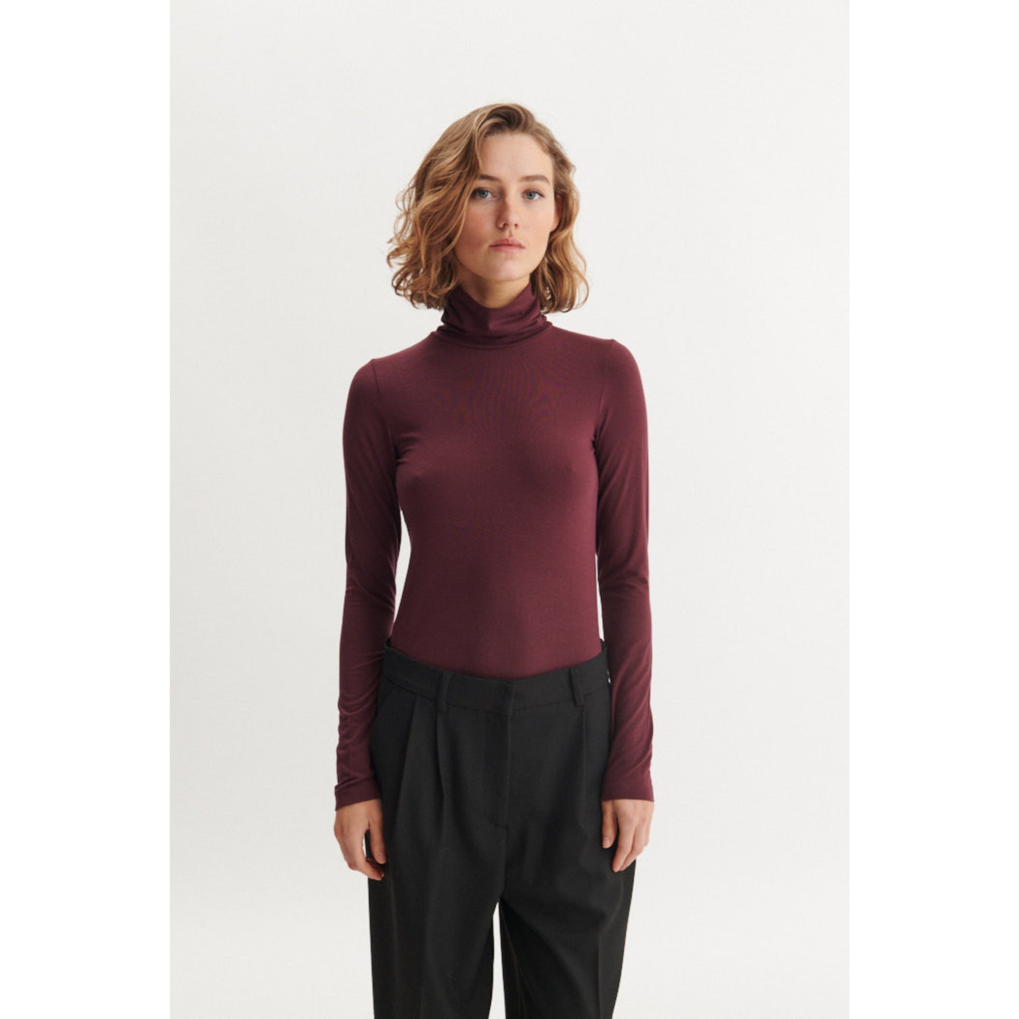 Rollkragenshirt JOLINE aus Tencel™