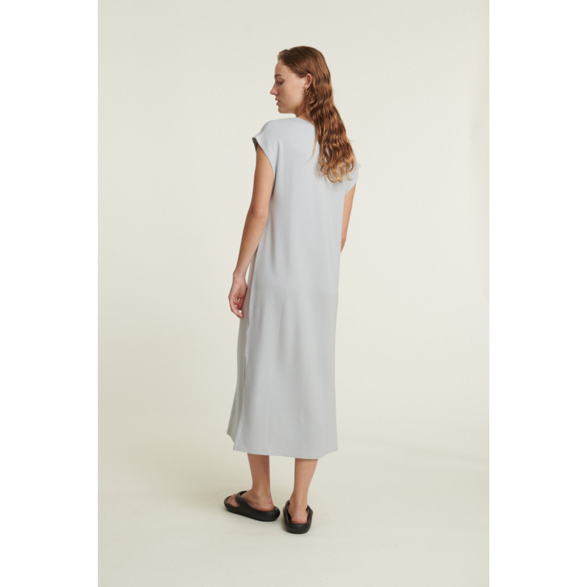 Sadie Kurzarm Kleid aus Ecovero