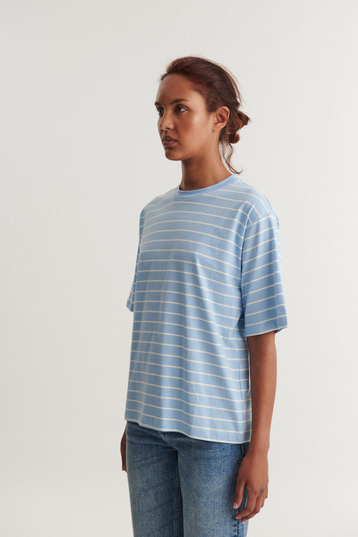 Gestreiftes T-Shirt RAJA aus Bio-Baumwolle