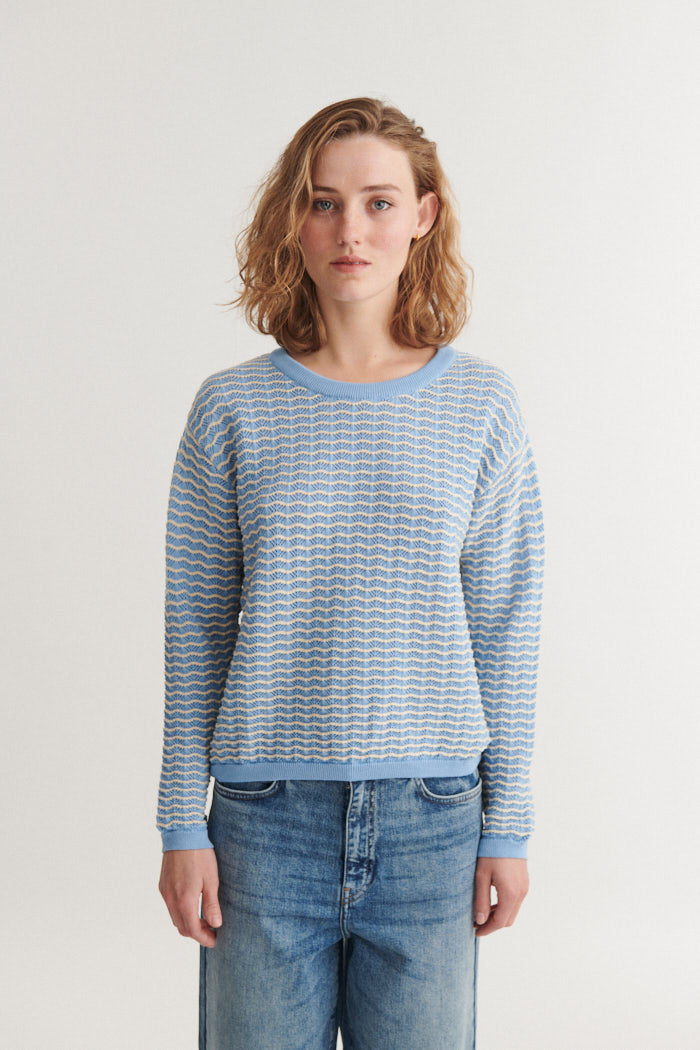 Leichter Sommerpullover CASHI aus Bio-Baumwolle