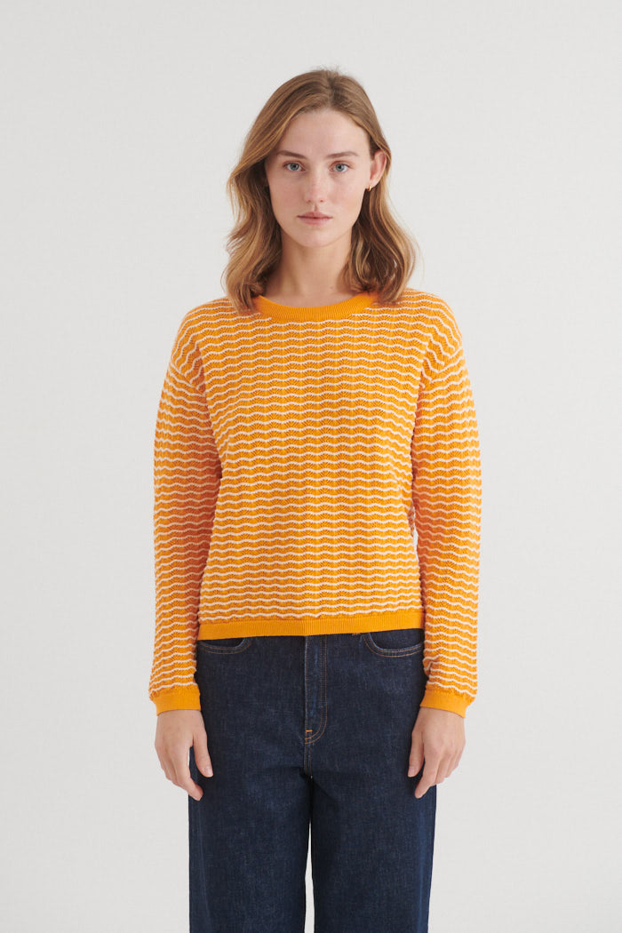 Leichter Sommerpullover CASHI aus Bio-Baumwolle